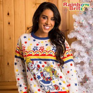 NWT Rainbow Brite Ugly Christmas Sweater for Adults - Size: Small